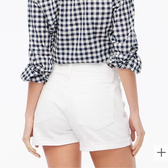 J. Crew Classic Denim Short in Optic White - Picture 8 of 8